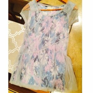 Meadow Rue brand shirt from Anthropologie.